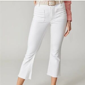 Spartina 449 Crisp White Wide Leg Jeans